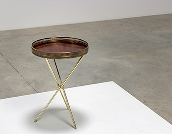 French side table or Gueridon 1950