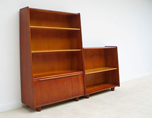 1950 Cees Braakman two book units cabinets Pastoe
