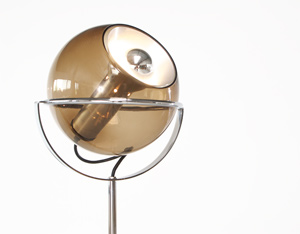 Adjustable Raak Globe 2000 floor lamp