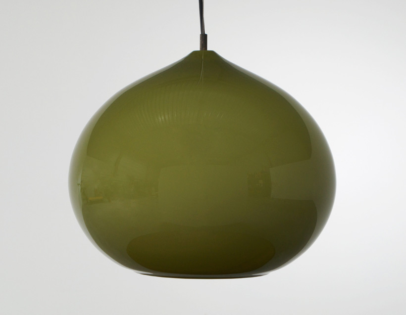 Alessandro Pianon Vistosi green onion ceiling lamp img 5