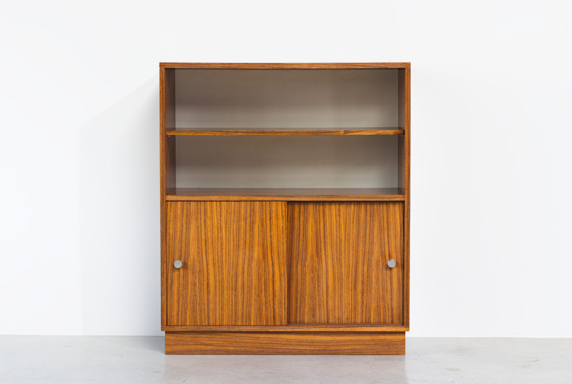 Alfred Hendrickx cabinet N54 for Belform Zebrano wood 1960 img 3