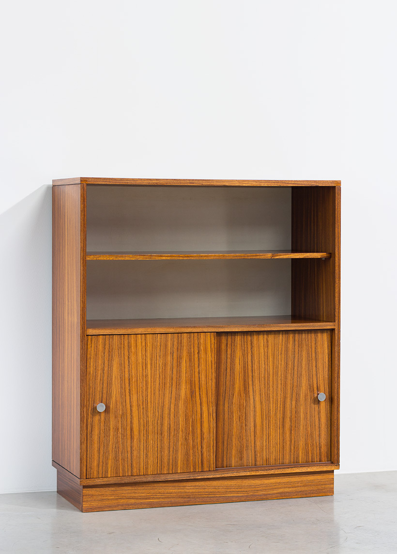Alfred Hendrickx cabinet N54 for Belform Zebrano wood 1960 img 4