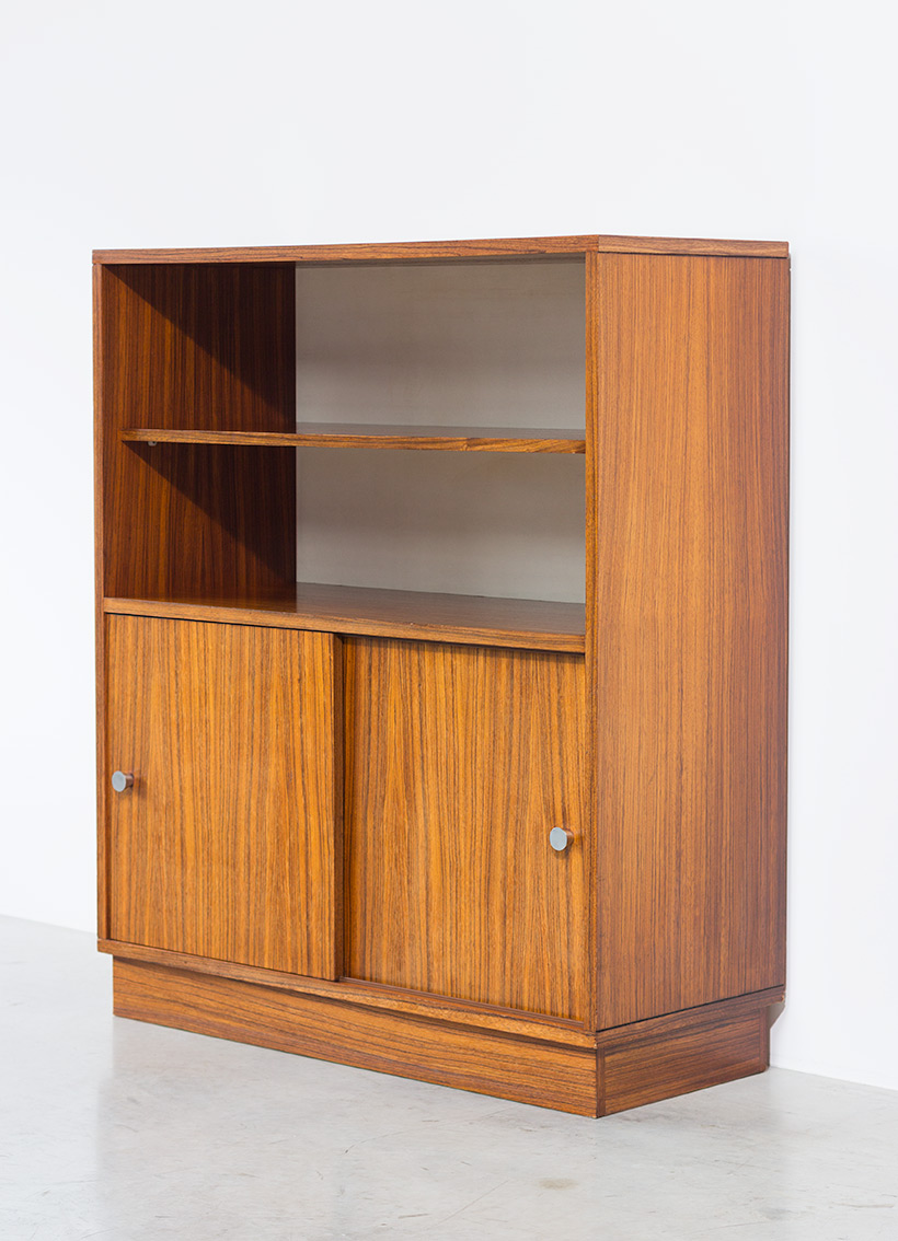 Alfred Hendrickx cabinet N54 for Belform Zebrano wood 1960 img 5
