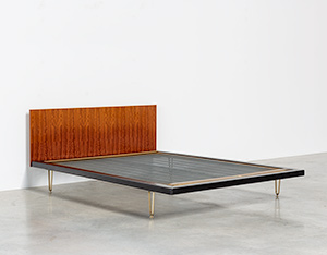 Alfred Hendrickx double bed DB 150 for Belform 1950s