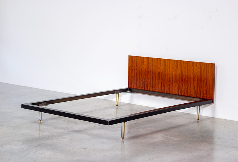 Alfred Hendrickx double bed DB 150 for Belform 1950s img 3