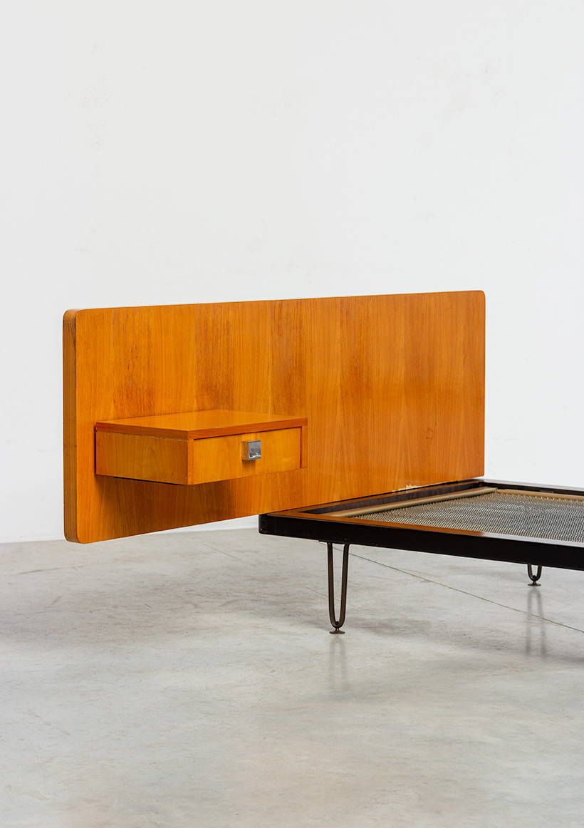Alfred Hendrickx single bed for Belform 1950s img 4