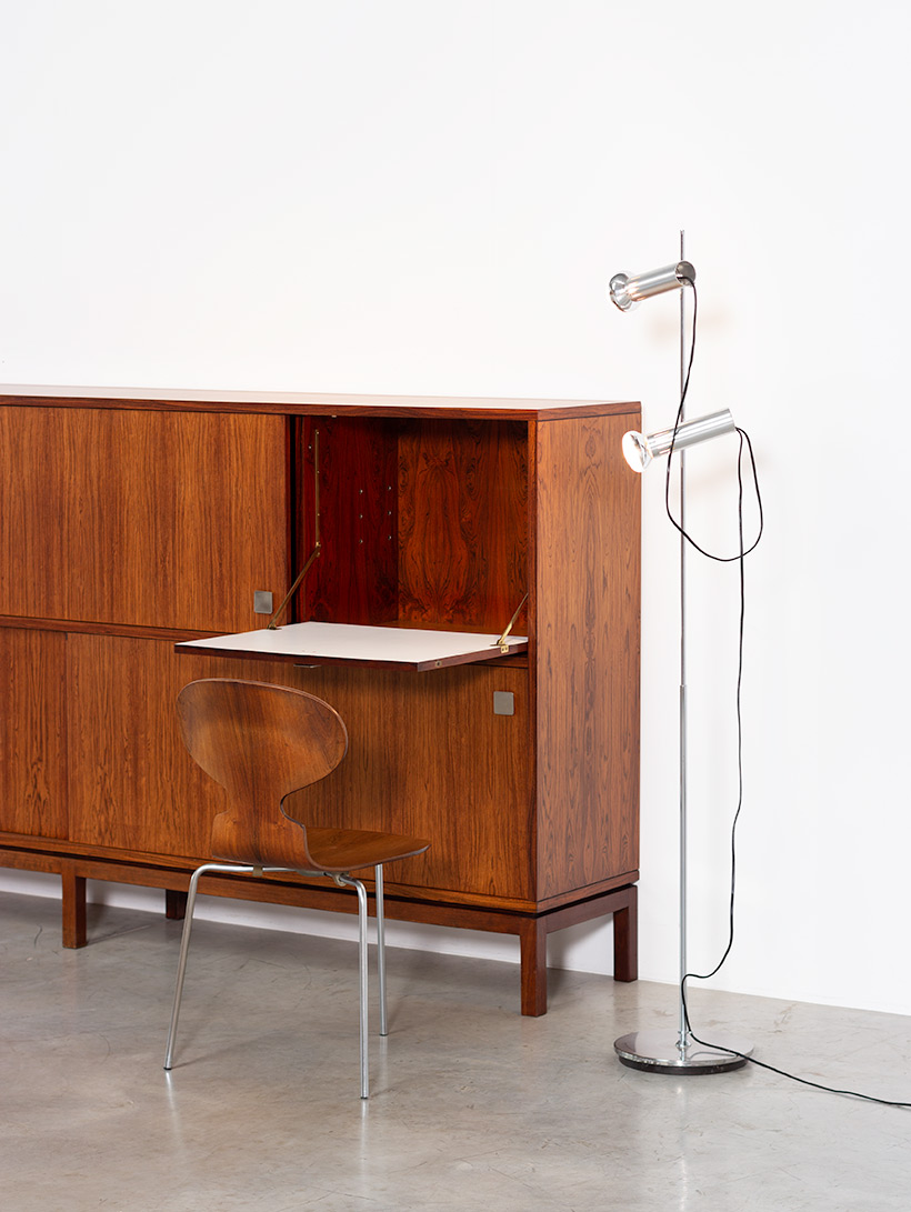 Alfred Hendrickx two level sideboard or highboard for Belform 1960s img 9