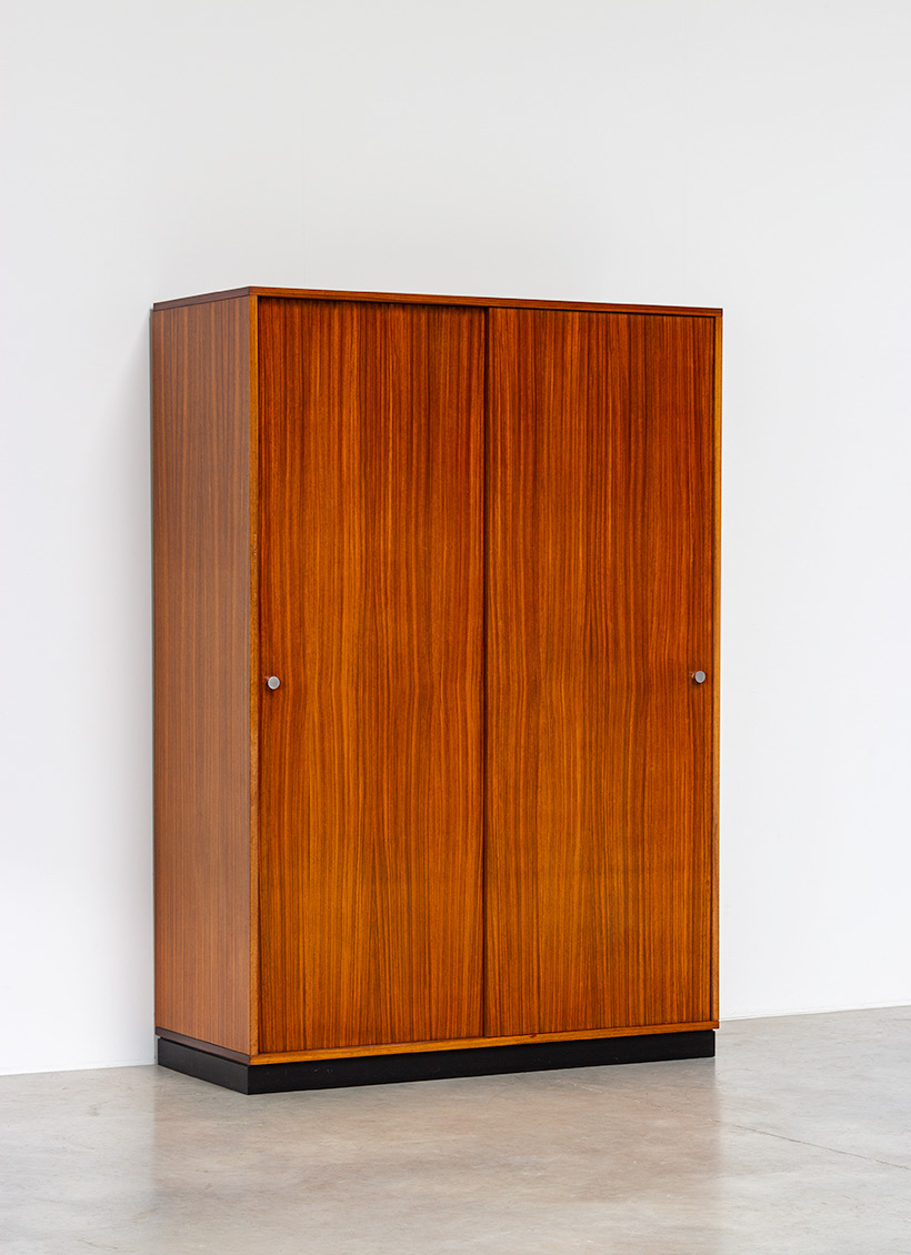 Alfred Hendrickx Zebrano wood wardrobe for Belform 1960 img 4