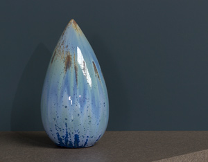 Antonio Lampecco oxidized vase