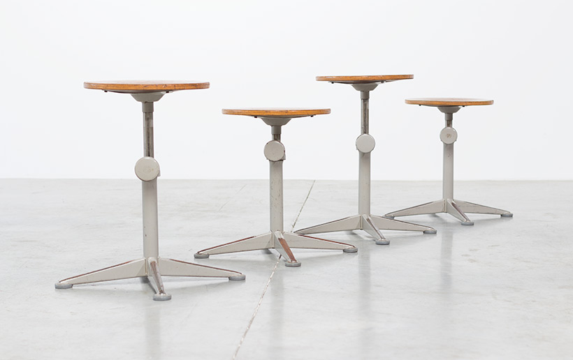 Architect swivel stools designed by Friso Kramer