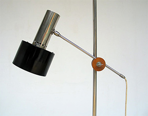 Architectural Floor lamp Baltensweiler 1960