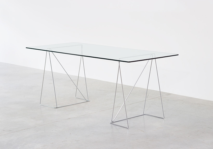 Dinning table with minimalistic modern clean lines circa 1970 img 3