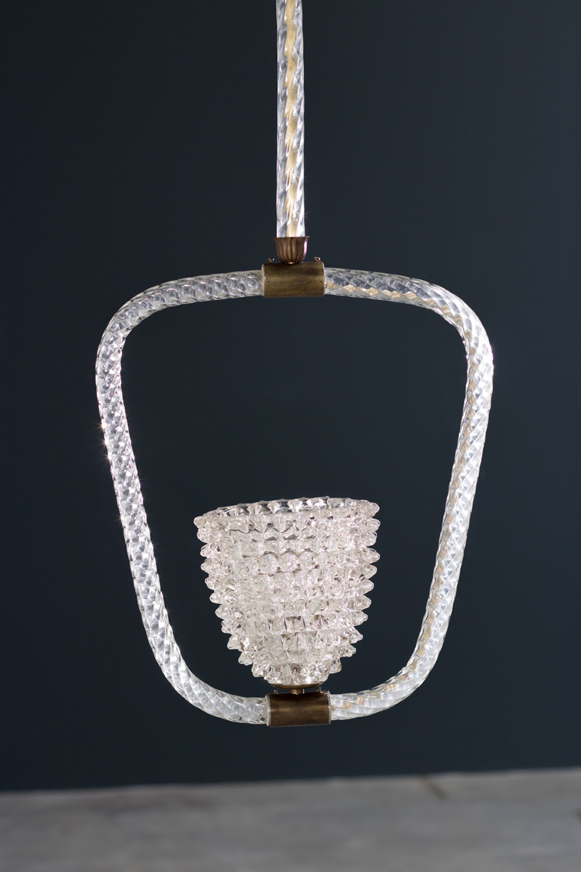Ercole Barovier & Toso Rostrato chandelier 1940 img 4