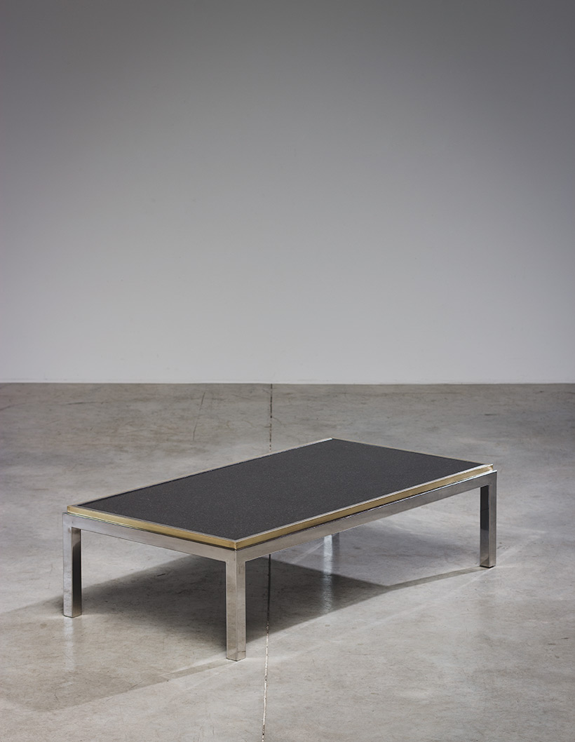 Flaminia coffee table with marble top designed by Willy Rizzo img 6