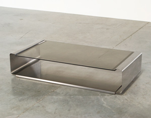Francois Monnet Stainless steel coffee table Kappa