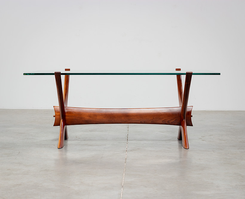 Fredrik Schriever Abeln Condor coffee table for Orebro Glas 1960 img 3