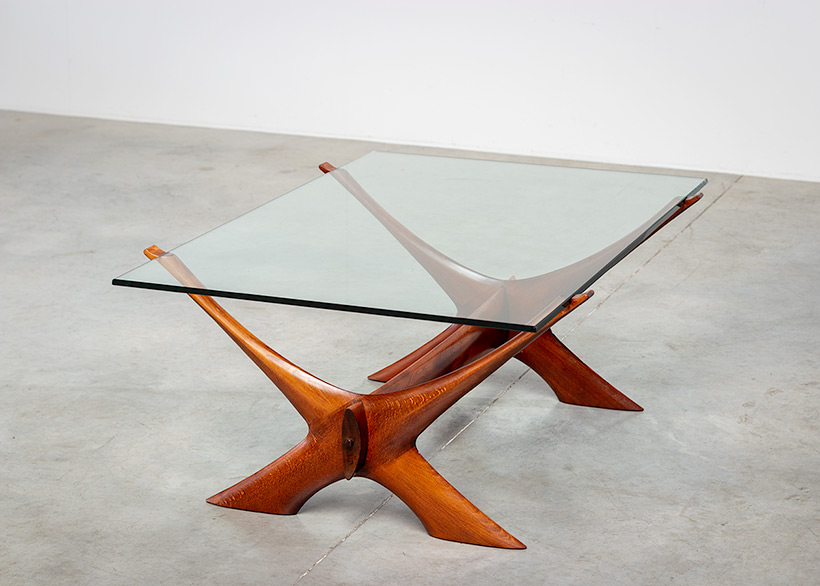 Fredrik Schriever Abeln Condor coffee table for Orebro Glas 1960 img 9