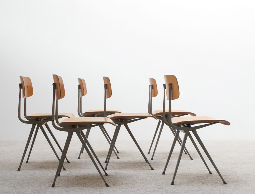 Ale stroomkring schoolbord Friso Kramer 6 Industrial Result chairs Ahrend de Cirkel | furniture love