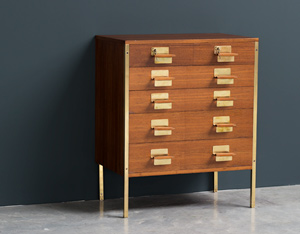 Ico Parisi chest with drawers from the Positano series MIM Roma