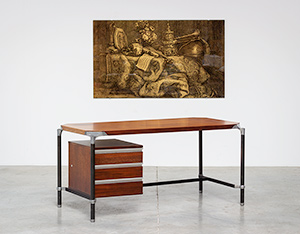Ico Parisi rosewood lady desk for MIM 1960