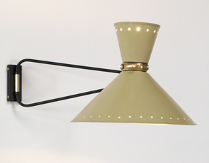 Industrial swing lamp Pierre Guariche