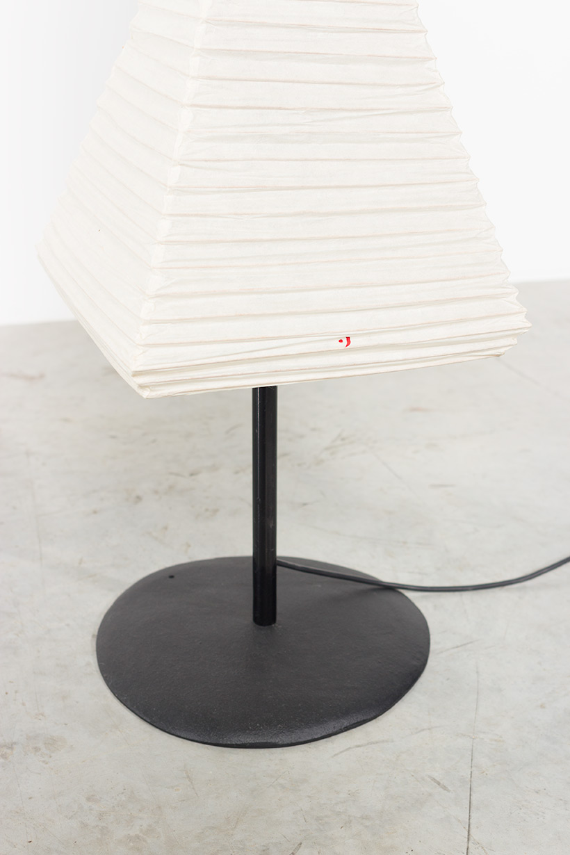 Isamu Noguchi Akari light Shoji paper The Endless Column Floor lamp img 9