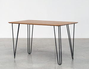 Kitchen table or Desk with Hairpin legs