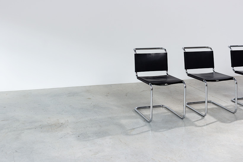 Marcel Breuer B33 Gavina set of four Bauhaus chairs img 4