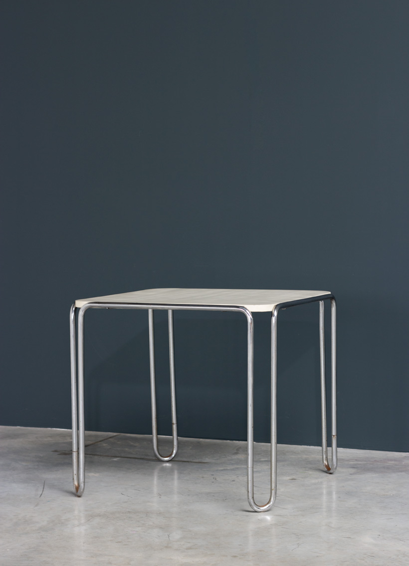 Marcel Breuer table model B10 Thonet Bauhaus