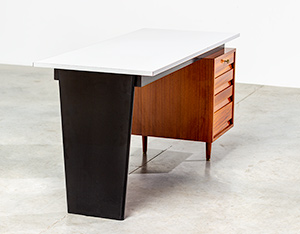 Modernist desk design by Jos De Mey for Van den Berghe-Pauvers 1960