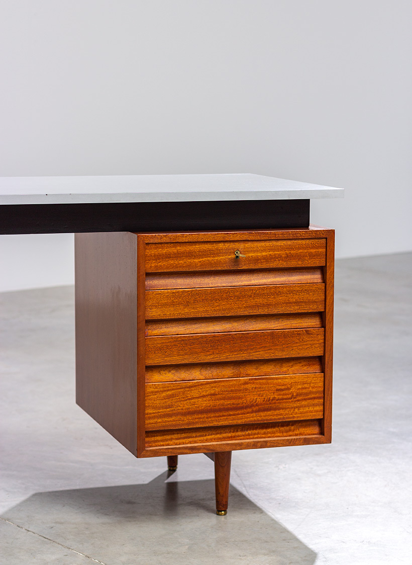 Modernist desk design by Jos De Mey for Van den Berghe-Pauvers 1960 img 4