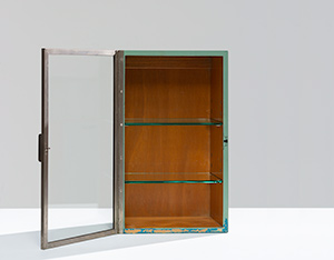Modernist Pharmacy cabinet by H. Pander The Netherlands 1930