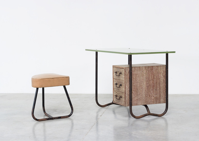 Office desk or writing desk attributed to Pierre Guariche 1950 img 3