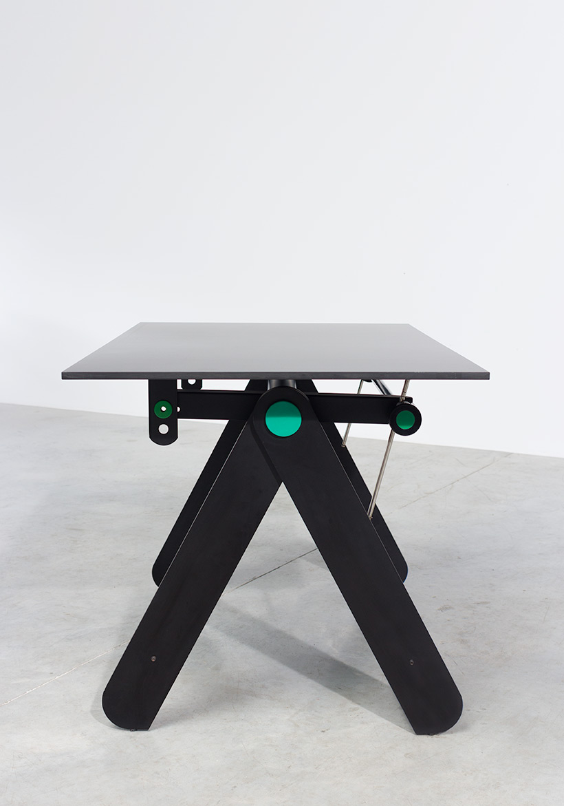 Paolo Parigi drawing table or desk architectural construction 1975 Italy img 8