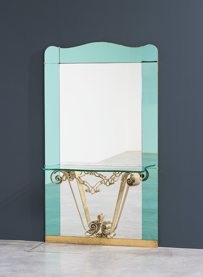 Pierluigi Colli mirror with console circa 1940 img 7