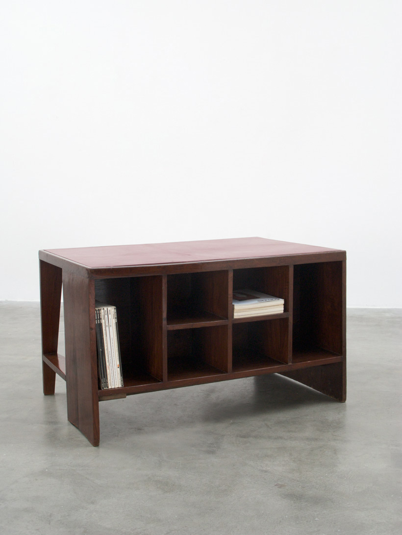 Pierre Jeanneret Office Desk with Bookcase Chandigarh India