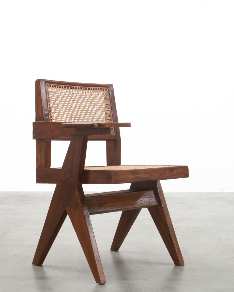Pierre Jeanneret Writing chair Chandigarh India img 4