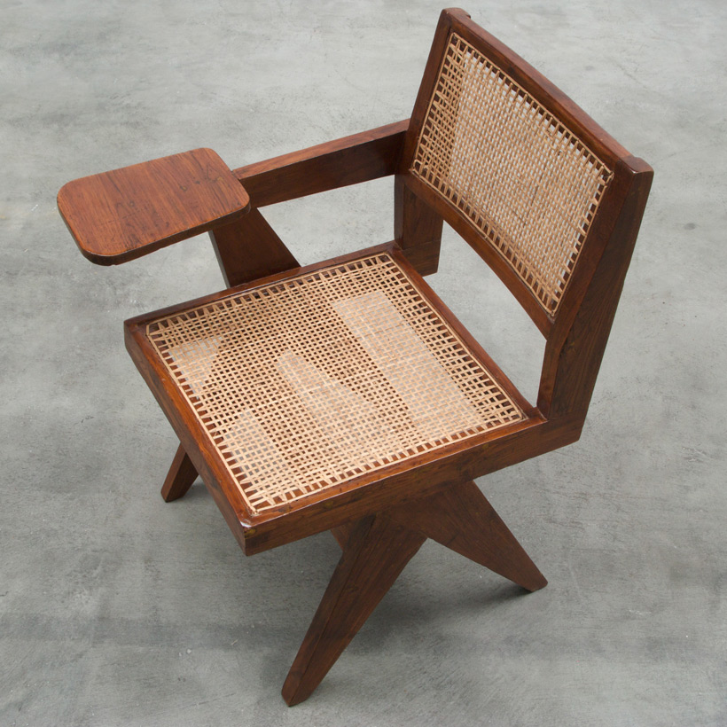 Pierre Jeanneret Writing chair Chandigarh India img 6