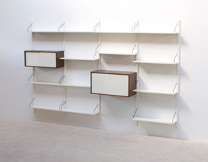 Poul Cadovius Royal System Off White Wall Unit