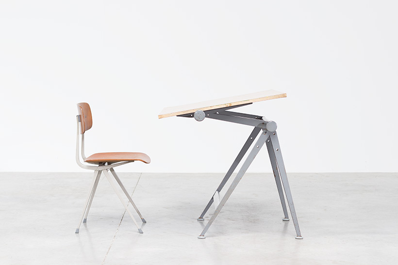 Parasiet ergens Uitgaven Rietveld Wim Reply drafting table and Friso Kramer Result chair | furniture  love