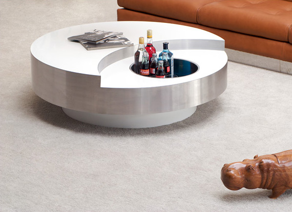 Rizzo Willy circular revolving coffee table