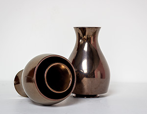 Ron Arad Pair of ceramic vases Jive for Cor Unum