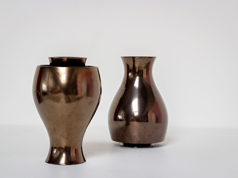Ron Arad Pair of ceramic vases Jive for Cor Unum img 4