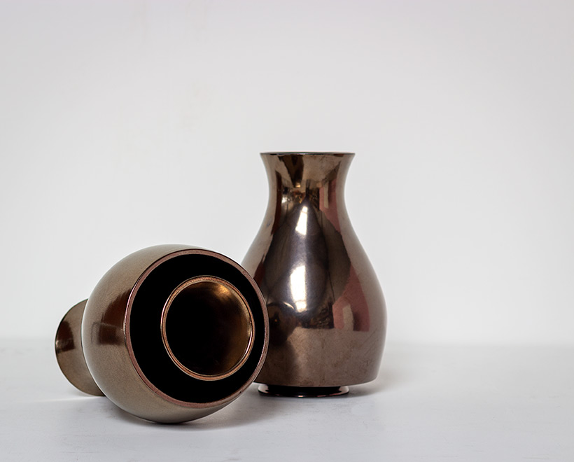 Ron Arad Pair of ceramic vases Jive for Cor Unum img 5