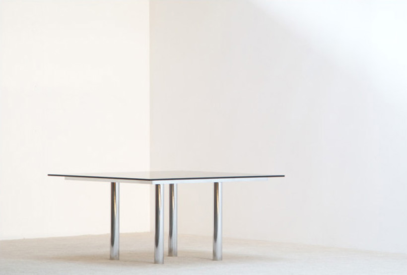 Tobia Scarpa Square dinning table Andre for Gavina