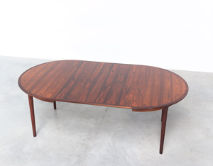 Torbjorn Afdal Brazilian rosewood extendable dinning table