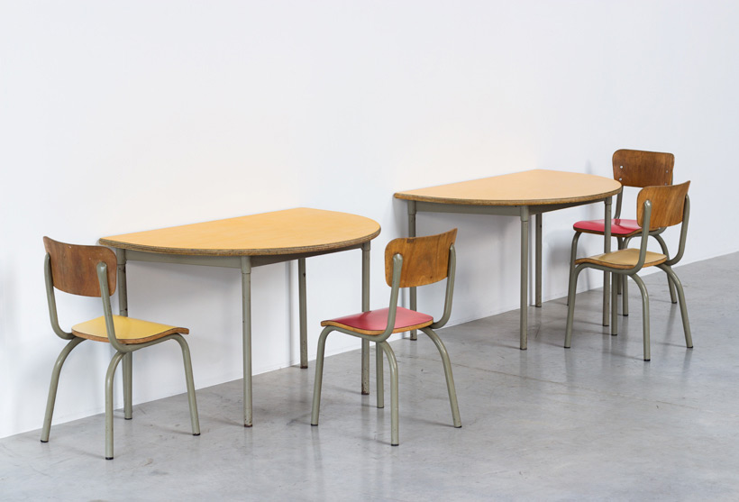 Tubax school tables with 4 chairs for children img 3