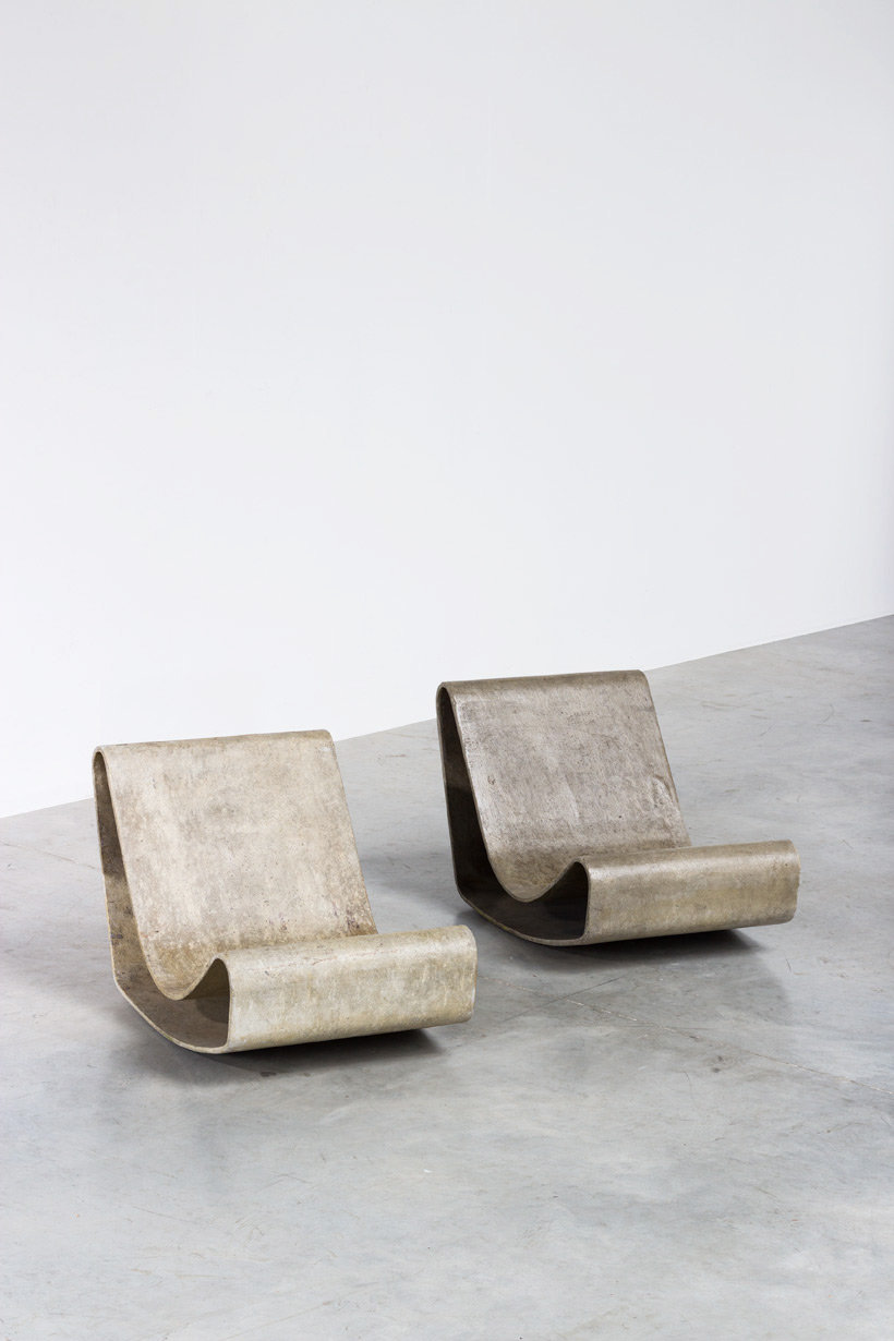 Willy Guhl lounge loop chairs Eternit AG 1954