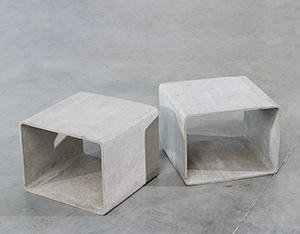 Willy Guhl modular cubic tables for Eternit AG