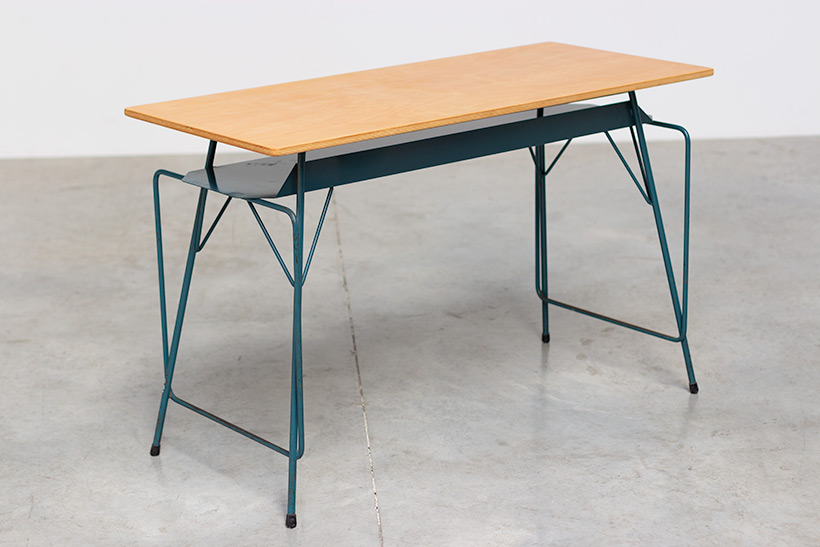 Willy Van Der Meeren modern desk 1950 Belgian Social furniture img 8